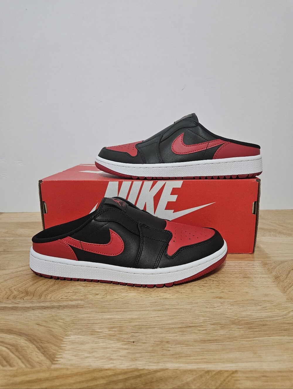 Nike Air Jordan 1 Mule Golf Bred